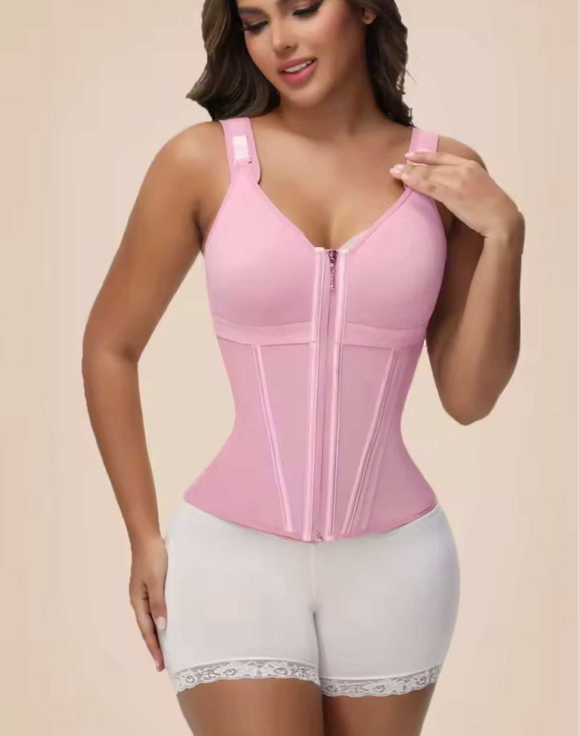 🔥🔥FAJA CHALECO CON BRASIER RELOJ DE ARENA 🔥🔥